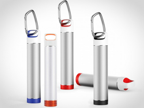 Imprint Pluto Power Bank Chargers 2600mAh With Carabiner For Smartphone