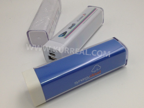 Hot Customized UL Listed 2200mAh Charge-It-Up Power Banks Chargers For Mobile Device